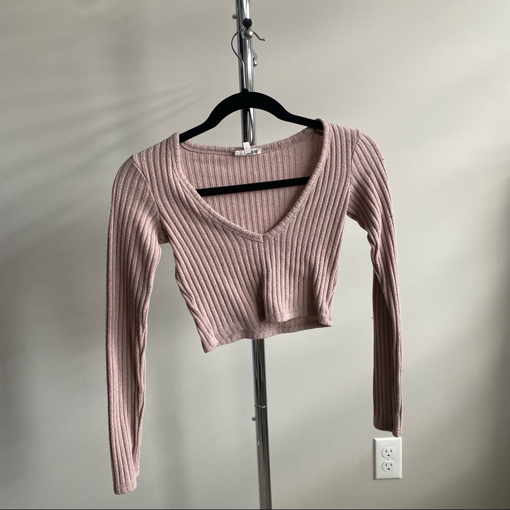 Aritzia cropped sweater